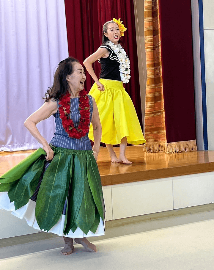 大垣市　北地区センターふれあいまつり　フラショー