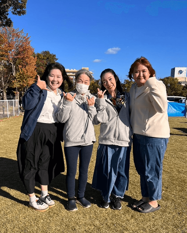 大垣市　北地区センターふれあいまつり　フラ倶楽部　集合写真