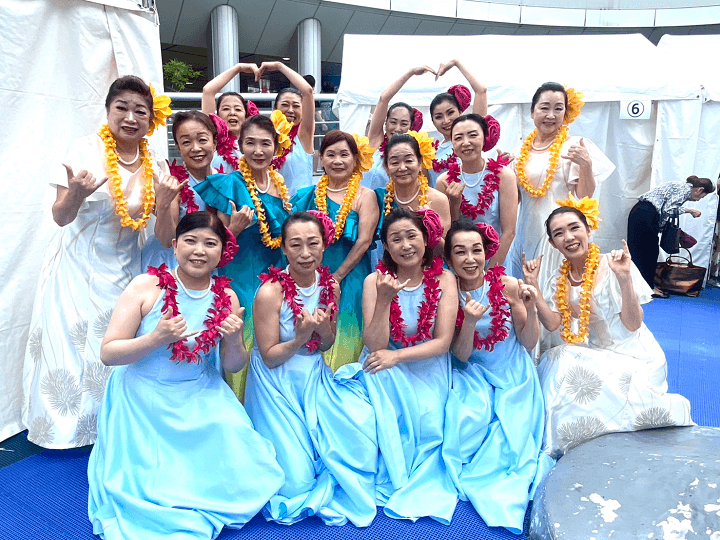 JSTハワイアンフェスティバル フラショー 栄オアシス21