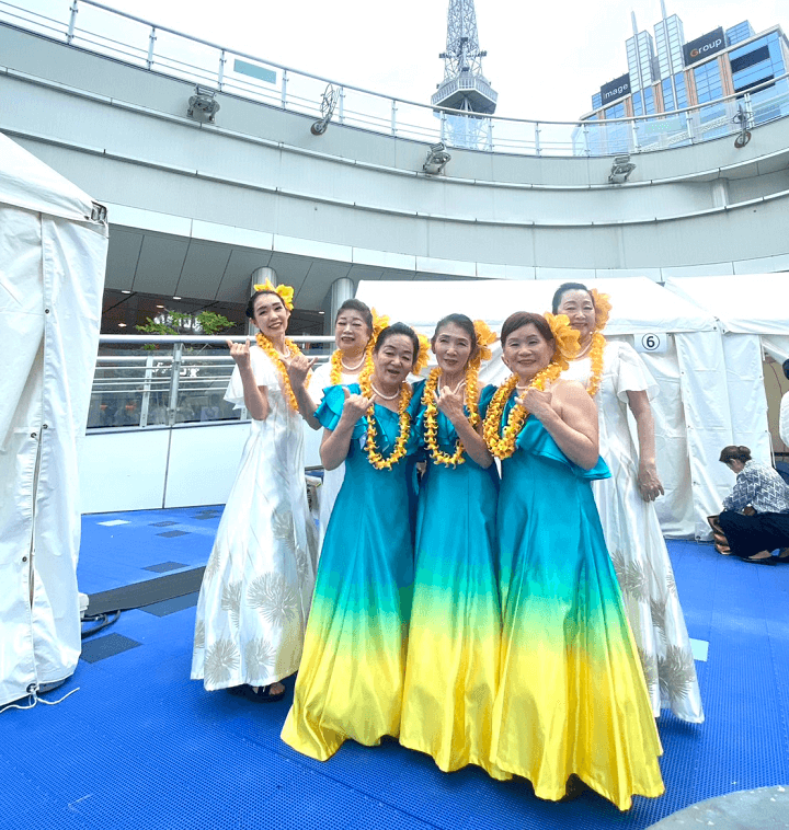 JSTハワイアンフェスティバル フラショー 栄オアシス21