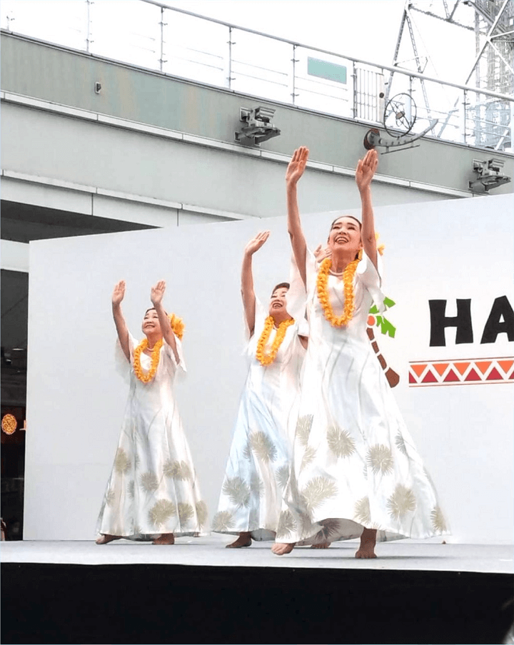 JSTハワイアンフェスティバル フラショー 栄オアシス21