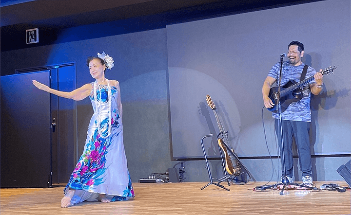 ネイサン・アヴェアウ氏のライブツアーin名古屋　生演奏　アロハ南サークル　共演