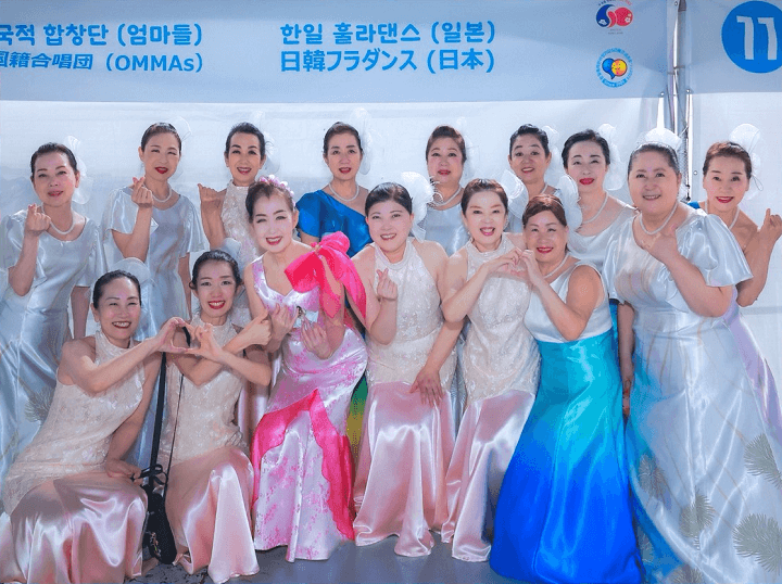 日韓交流おまつりinソウル　2025年　アロハ南サークル