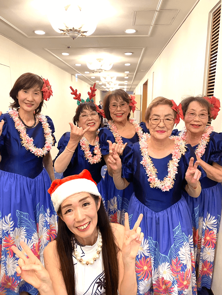 アロハ南サークル　クリスマスパーティー　名鉄グランドホテル　2025年12月