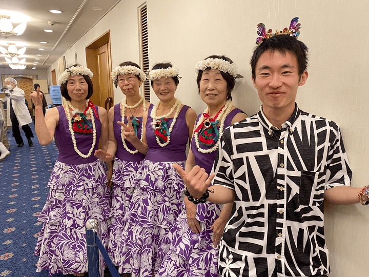 アロハ南サークル　クリスマスパーティー　名鉄グランドホテル　2025年12月