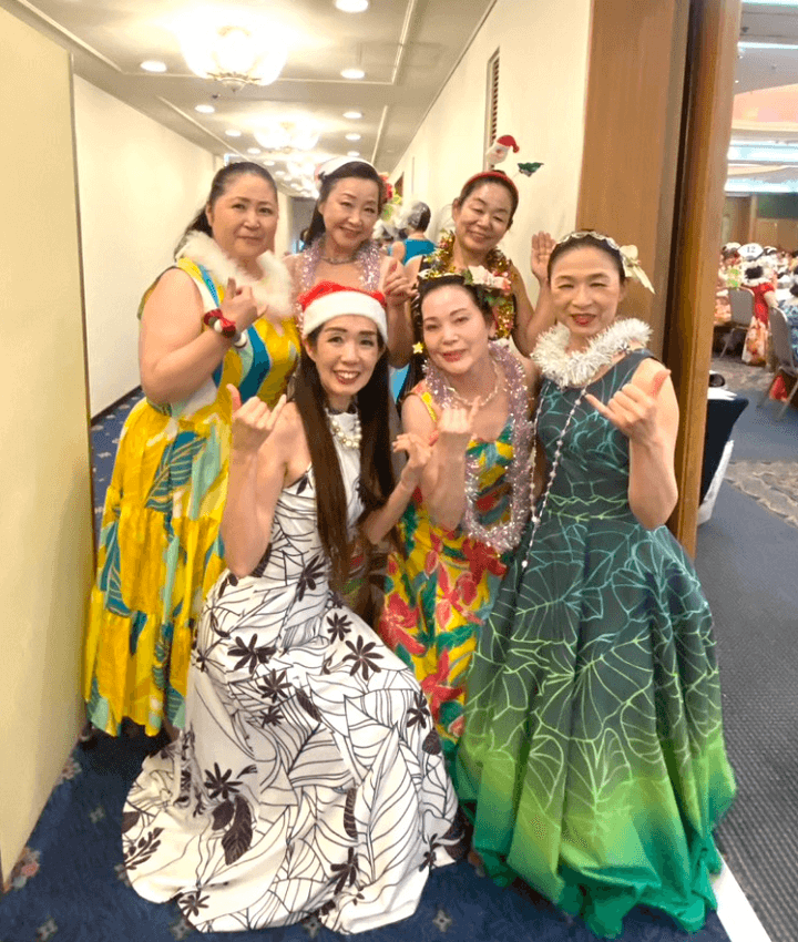 アロハ南サークル　クリスマスパーティー　名鉄グランドホテル　2025年12月