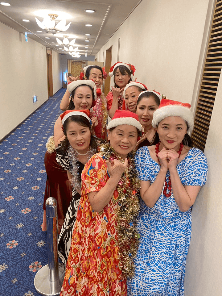 アロハ南サークル　クリスマスパーティー　名鉄グランドホテル　2025年12月