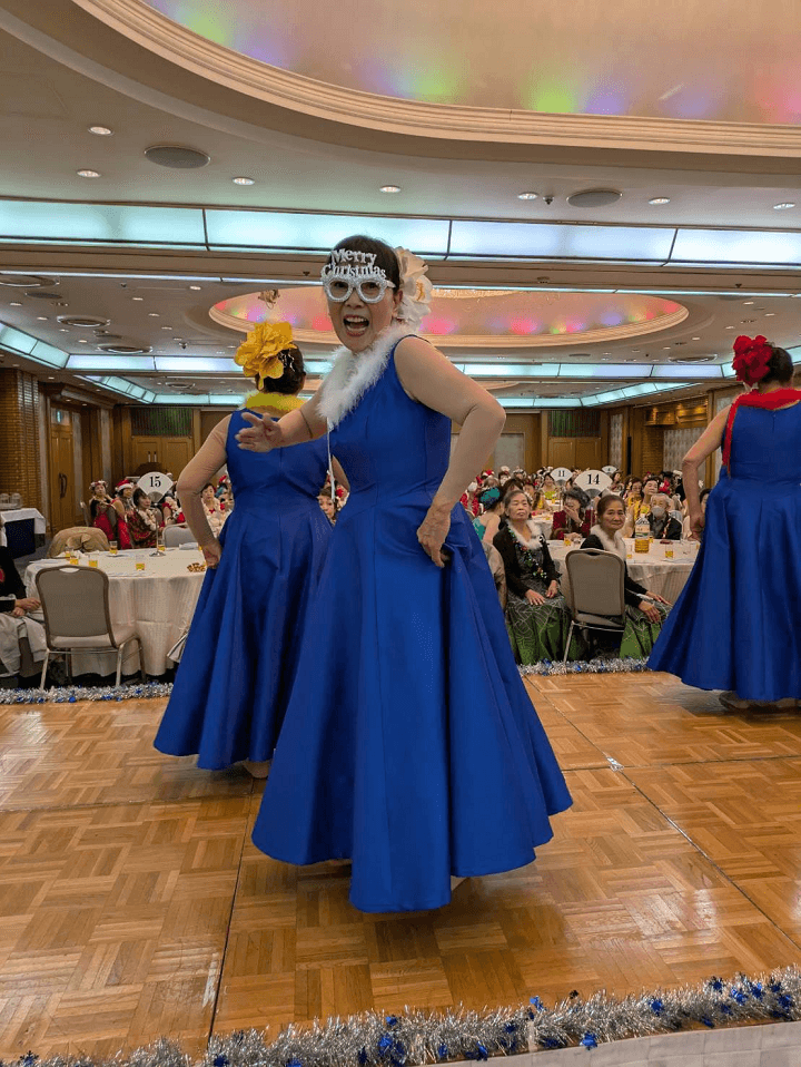 アロハ南サークル　クリスマスパーティー　名鉄グランドホテル　2025年12月