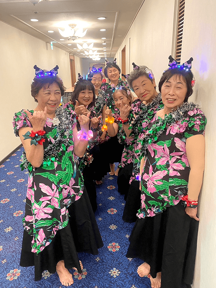 アロハ南サークル　クリスマスパーティー　名鉄グランドホテル　2025年12月