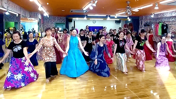 アロハ南サークル　定期開催イベント　ハート会　メレフラパーティー